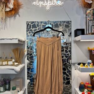 Elegant Wilfred Tan Skirt